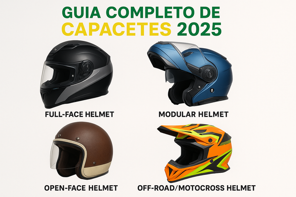 Capacetes de Moto: Como São Feitos, Testados e Qual Escolher Para Sua Segurança