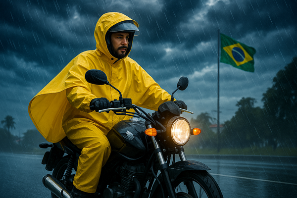 A Importância da Capa de Chuva para Motociclistas: Proteção Essencial nos Temporais