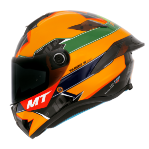 Capacete MT Helmets Targo S Diogo23 Tribute A3 com Aerofólio - Edição Especial