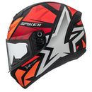 Capacete Peels Spike II 1ST - Cor Preto Fosco/Vermelho