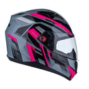 Capacete Bieffe B-40 VTour - Cinza/Rosa