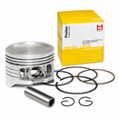 Pistão Motor com Anel Honda Titan 150 / Fan 150 Medida 0,75 - Metal Leve