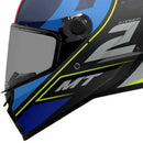 Capacete MT Helmets Stinger Solid 56 Proteção Certificada - Vista Lateral
