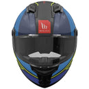 Capacete MT Helmets Stinger Solid 56 Proteção Certificada - Vista Traseira
