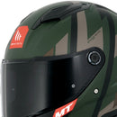 Capacete MT Helmets Stinger Solid 56 Design Moderno - Vista 3/4
