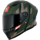 Capacete MT Helmets Stinger Solid 56 Design Moderno - Vista Lateral
