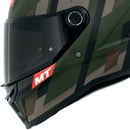 Capacete MT Helmets Stinger Solid 56 Design Moderno - Detalhe Superior
