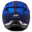 Capacete MT Helmets Streetfighter SV Totem C17 - Azul Fosco