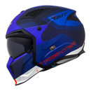 Capacete MT Helmets Streetfighter SV Totem C17 - Azul Fosco