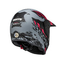 Capacete Bieffe 3 Sport - Cinza/Rosa
