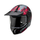 Capacete Bieffe 3 Sport - Cinza/Rosa