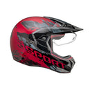 Capacete Bieffe 3 Sport - Vermelho/Preto