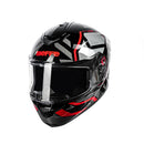 Capacete Bieffe B-12 Phanton - Preto e Grafite