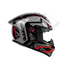 Capacete Bieffe B-12 Phanton - Preto e Grafite