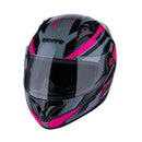 Capacete Bieffe B-40 VTour - Cinza/Rosa
