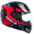 Capacete Peels ICON 23 FORCE Original C/Visor Preto/Vermelho - Tecnologia EVR e Design Aerodinâmico