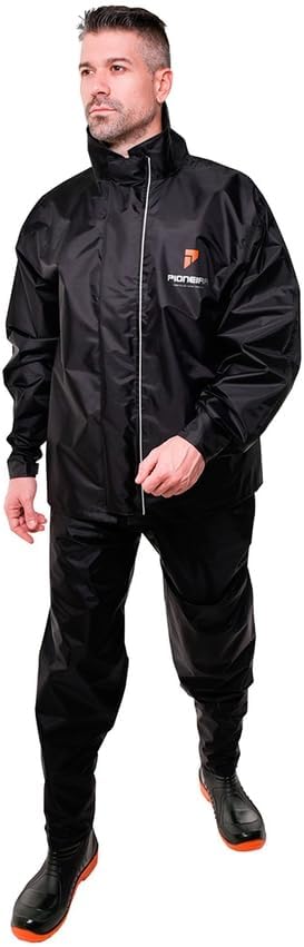 Capa de Chuva Pioneiro Nylon - Proteção Leve e Resistente para Motociclistas - Impermeável