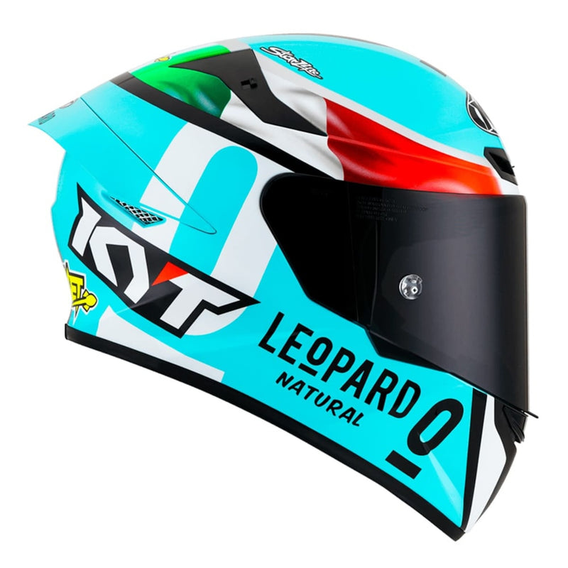 Capacete KYT TT-COURSE Dennis Foggia - Edição Especial Piloto Moto3