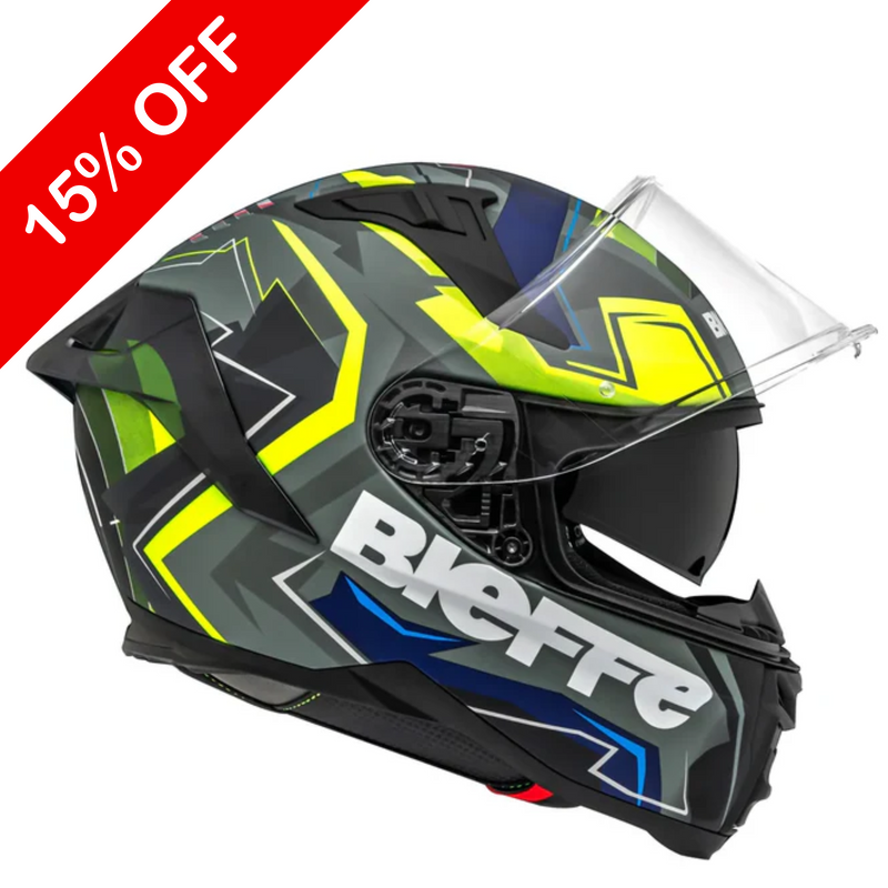 Capacete BIEFFE B-fast Climax - Proteção e Estilo para Motociclistas