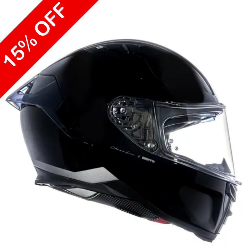 Capacete BIEFFE B-fast Classic - Cor Preto Fosco Tamanho 62
