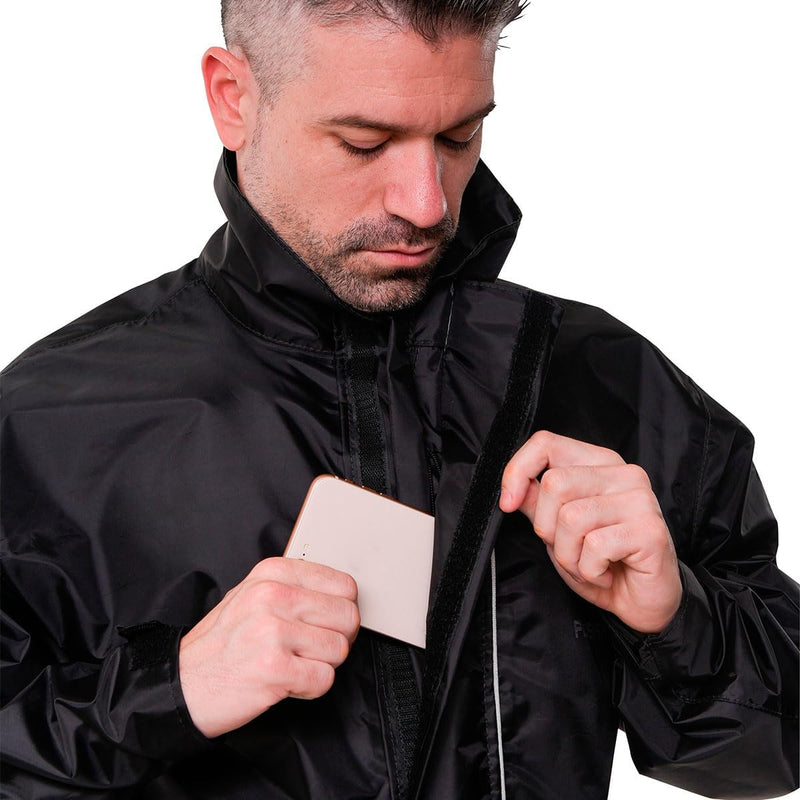 Capa de Chuva Pioneiro Nylon - Proteção Leve e Resistente para Motociclistas - Impermeável