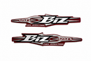 Kit Faixa Adesiva Honda Biz 125 ES 2009 - Vermelha
