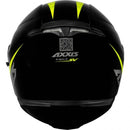 Capacete AXXIS Eagle SV Solid Gloss Black/Yellow - Tamanho 56 S