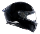 Capacete BIEFFE B-fast Classic Preto Fosco 62 - Vista Lateral
