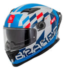 Capacete MT Helmets Braker SV Foster com Aerofólio - Vista Lateral
