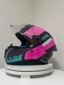 Capacete MT Targo s Blossom C6 58 - Cor Gloss