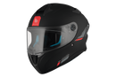 Capacete MT Helmets Targo S Solid com aerofólio vista frontal

