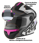 Capacete Tork R8 Pro Fosco Tamanho 60