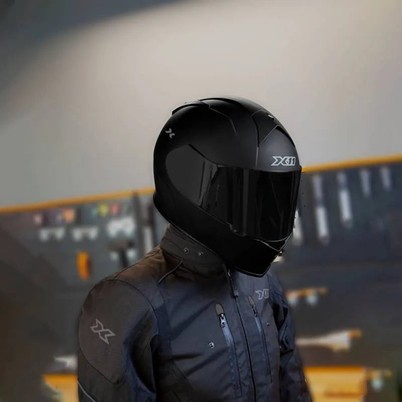 Capacete X11 Revo Pro All SV Black