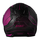 Capacete X11 REVO PRO TRONIX SV Rosa - Viseira Solar Interna SV

