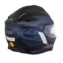 Capacete X11 Turner Prisma 2 Cinza/Preto Tamanho 58 - Qualidade Original