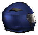 Capacete X11 Turner Solides Azul Metálico Tamanho 60 - Design Premium