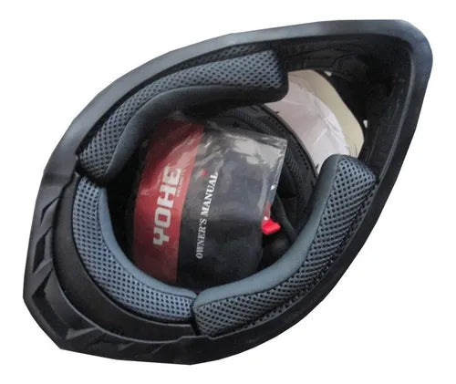 CAPACETE YOHE Trail Sport Preto-FOSCO
