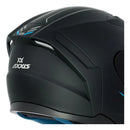 Capacete AXXIS Segment Solid Preto Fosco - Detalhe do Acabamento Mate
