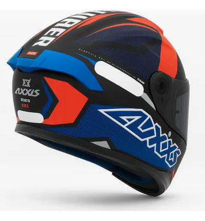 Capacete AXXIS Hummer B Zel C5 Mate Tamanho 62 | Bold'or Moto Pista