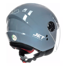 CAPACETE FLY JET HG CLASSIC CINZA 2 