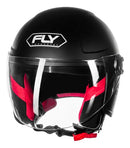 CAPACETE FLY JET HG CLASSIC PTO/FOSCO  1 