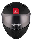 Capacete MT Helmets Braker SV Solid com Aerofólio - Vista Lateral
