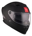 Capacete MT Helmets Braker SV Solid com Aerofólio - Vista Traseira
