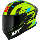 Capacete MT Helmets Stinger 2 ZIVZE C3 Fluor Gloss - Tecnologia HIRP