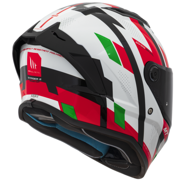 Capacete MT Helmets STINGER 2REGISTER C6 Gloss 56 - Design Moderno Premium