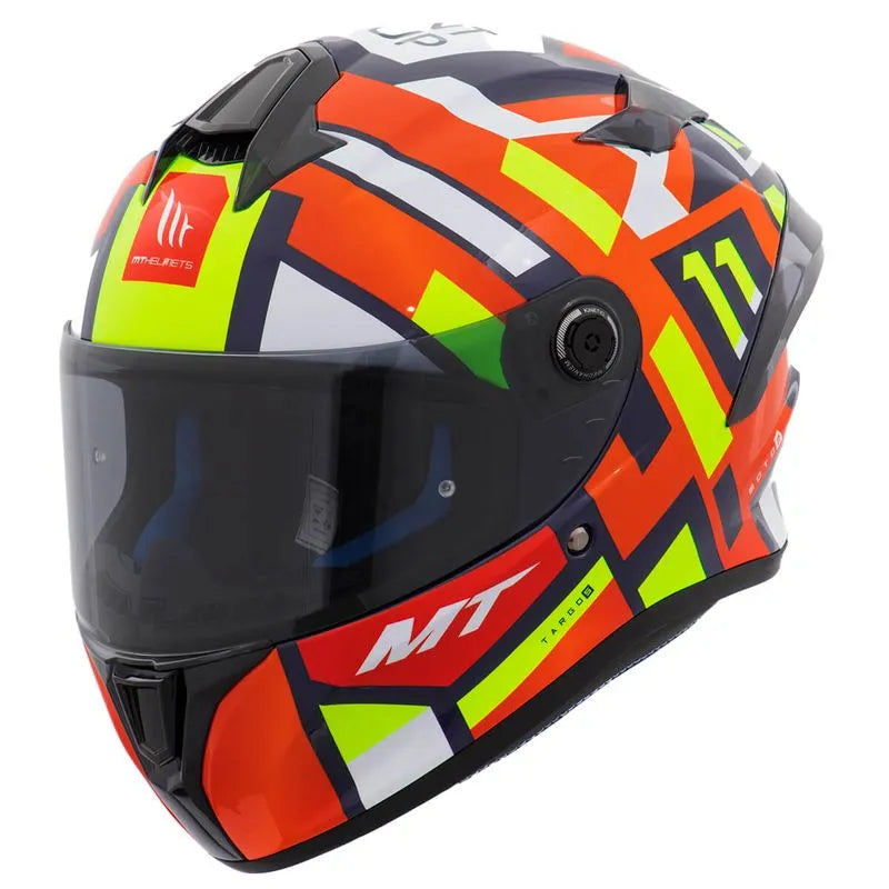 Capacete MT Helmets TARGO S Sergio Garcia 2023 C4 Gloss 58 - Edição Especial Piloto