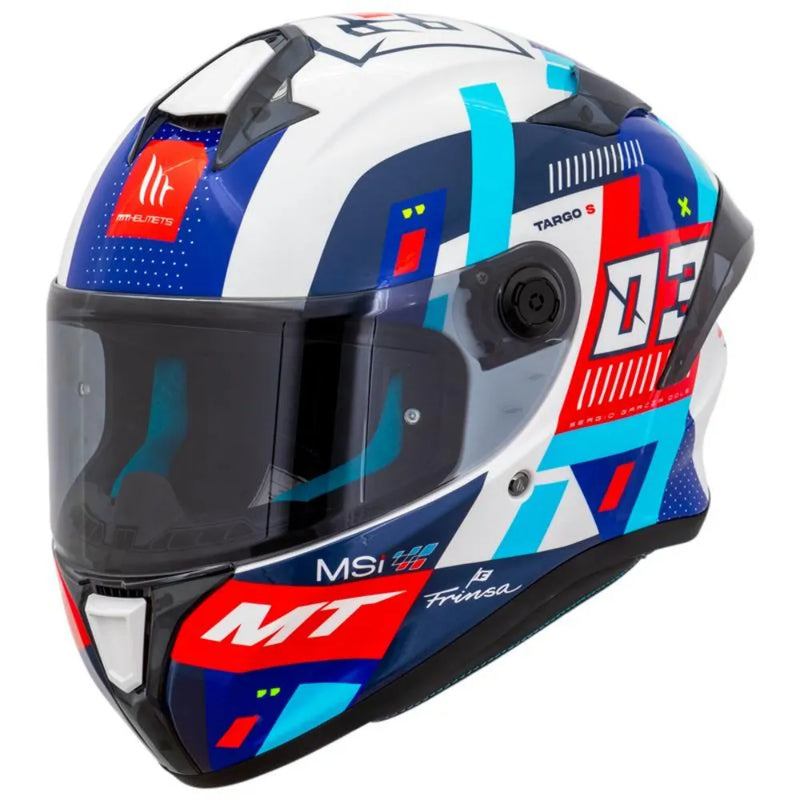 Capacete MT Helmets Targo S Sergio Garcia - Edição Limitada 2024