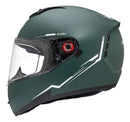 Capacete Peels Icon 23 Naked - Cor Verde Militar Fosco/Prata