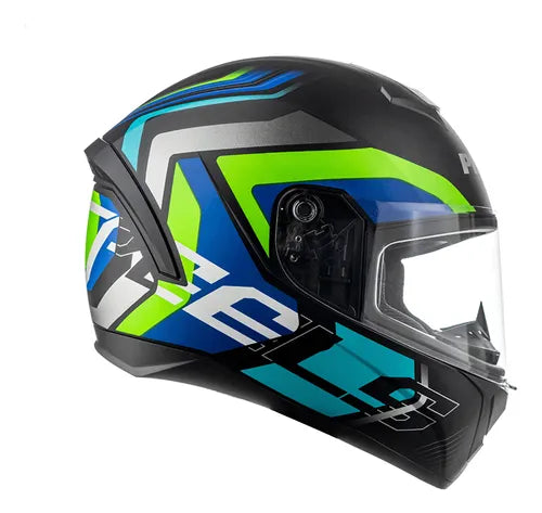 Capacete Peels Spike II GTX - Cor Preto Fosco/Azul