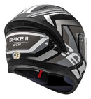 Capacete Peels Spike II GTX - Cor Preto Fosco/Grafite